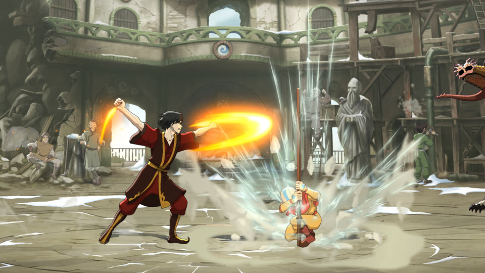 An Avatar Legends fight scene used as Combo Trial practice context